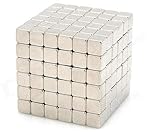 magnete für magnettafel EXTRA STARKE: 100er Set extra starke NEODYM-MAGNETE Würfel 4 x 4 x 4 mm mit Nickel-Kupfer-Beschichtung als Schutz vor Korrosion in der Magnetstärke N45.