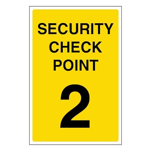 V Point de contrôle de sécurité alu composite 3mm haute qualité