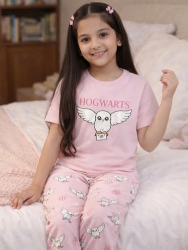 Image of Nap Chief Girls Official Cartoon Characters Cotton Night Suit, Tshirt & Pyjama Set for Sleepwear