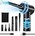Produktbild Elektrische Staubgebläse 3-Gang 51000 U/min Druckluftspray Staubgebläse Tastatur für PC Reinigungsset mit 6900mAh Akku, LED-Licht und Reinigungsbürste, Mini Staubsauger Gut Ersetzen Sie Dosenluft