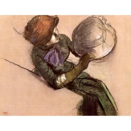 Reproduction d'art sur toile Degas grand format 76x101 cm anti-UV