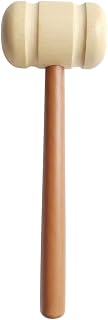 Wooden Cricket Bat Mallet Hammer for Bat Knocking-in & Preparation | Double-Sided Solid Wood Bat Knocker Tool | Bat Mainte... Price In India
