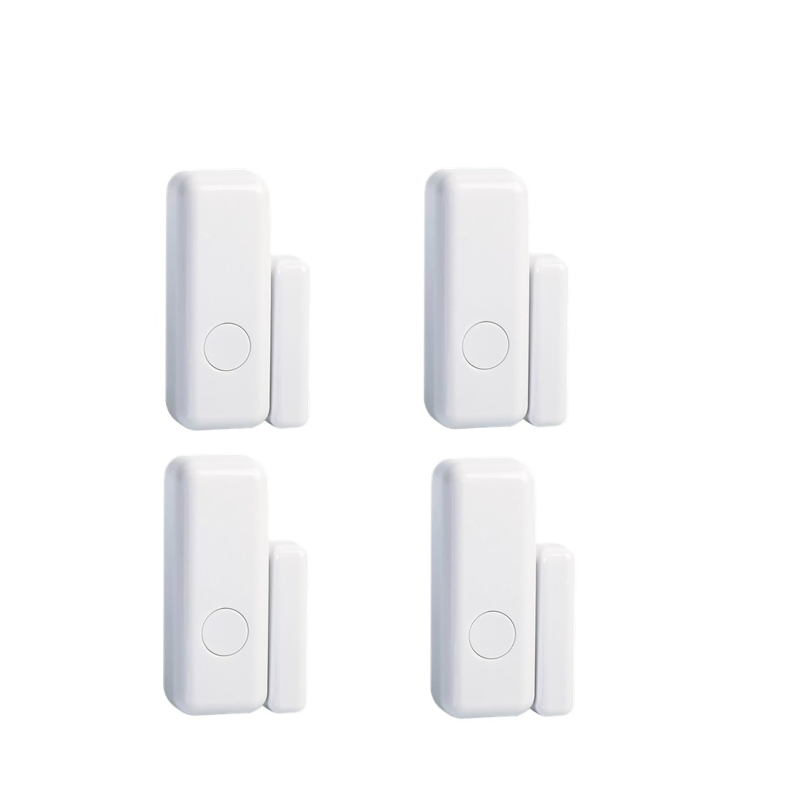 Sensore intelligente per porte e finestre Sensore magnetico wireless for porte e finestre Modalità di codifica EV1527 for il sistem-a di allarme di sicurezza domestica Kit di allarme antifurto domesti