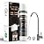 WINGSOL WINGSOL Under Sink Water Filter System with Stainless Steel Faucet, Reduces Chlorine, Heavy Metals, Bad Taste, Sediment, NSF/ANSI 42&53, 8K, Easy Installation Sink Water Filter, Black Faucet