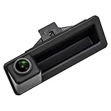 HD 1280x720p Reversing Camera Integrated in Trunk Handle Rear View Backup Camera Compatible for BMW X5 X1 X6 E39 E53 E82 E88 E84 E90 E91 E92 E93 E60 E61 E70 E71 E72
