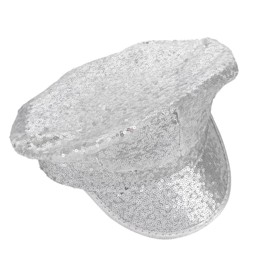 Casquette de scène à paillettes pour soirées à thème et spectacles de danse