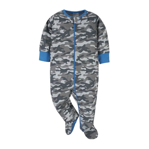 Image of ONESIES Brand Baby Boys Sleepers 4-Pack Footies and Toddler Set