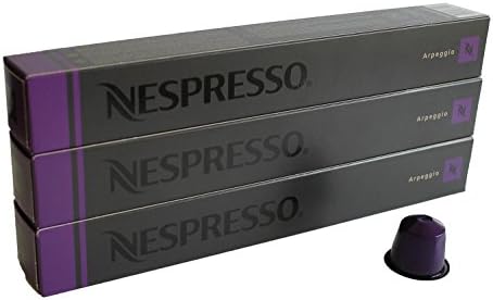 Nespresso Ispirazione Firenze Arpeggio Coffee Capsules Pack of 3 Sleeves, 30 Capsules Compatible with Original Line Machines Only