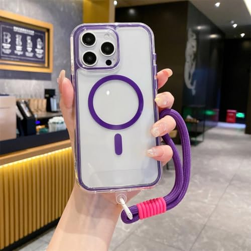 Coque magnétique anti-chute pour iPhone 14 Pro Max pour éviter les casses