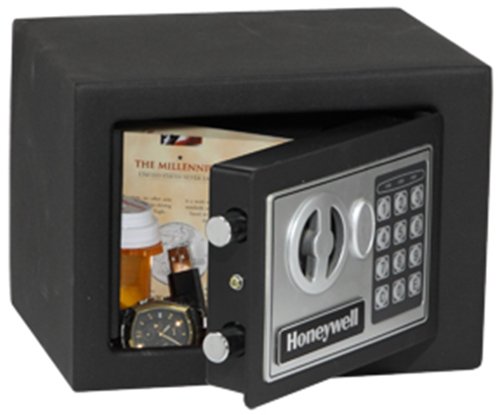 Honeywell Safes & Door Locks 5005 Steel Security Safe With Digital Lock, 0.17-Cubic Feet, Black #TOP1