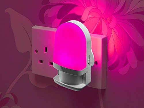 Auraglow Automatic Plug in Multi Colour Plug Through LED Nursery Night ...