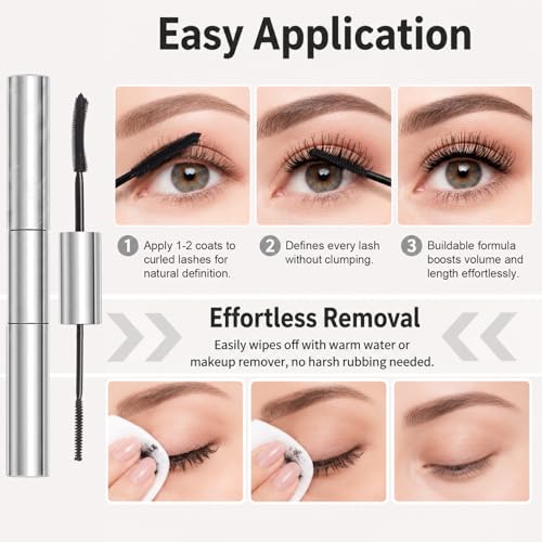 Jutqut Tubing Mascara for Mature Lashes – Black, Warm-Water Removable — view 7