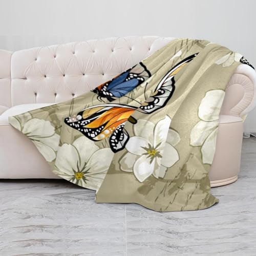 Couverture de voyage douce en microfibre 150x200 pour canapé et sofa