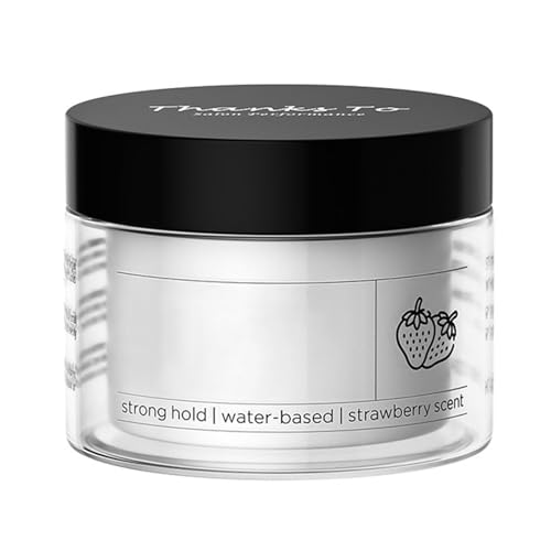 Cera para Cabello 100g Firme Control de Bordes Sabor Fresa