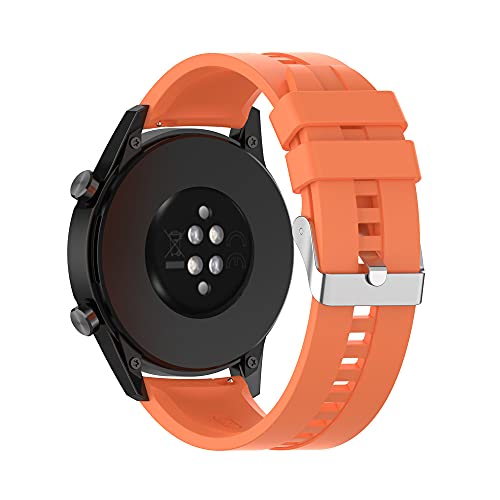 Vaporly UK Correa de silicona suave para reloj Garmin de 20 mm para Galaxy Watch 42 mm/Garmin Vivoactive 3/Samsung Galaxy Active 2/Garmin Forerunner 245/245 Music/Vivomove HR/Forerunner 645/Forerunner