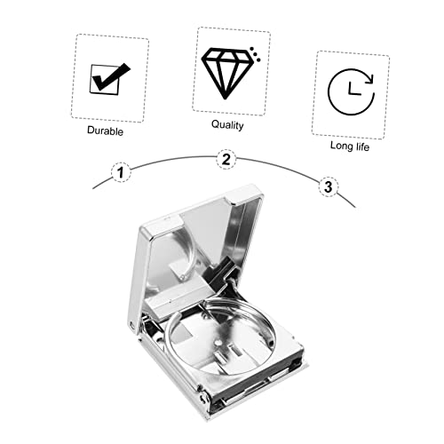 Portavasos plegable externo universal para auto 2 piezas miniatura 6