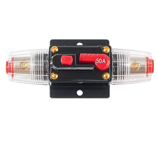 Disyuntor de audio con lengüetas de alambre y aislamiento térmico avanzado para 12V-24V