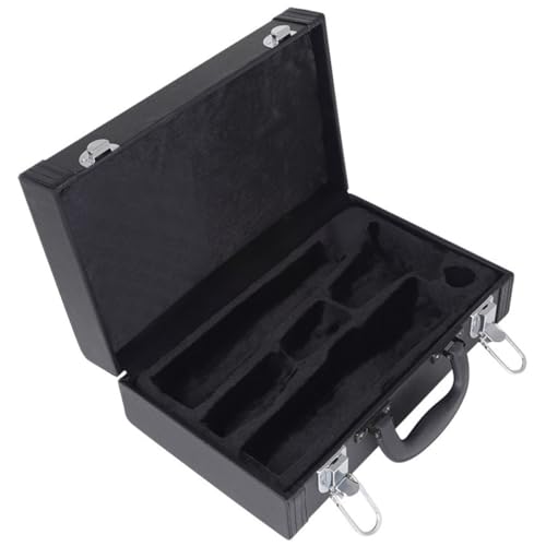 Étui rigide clarinette en cuir le coffret cadeau pour musicien