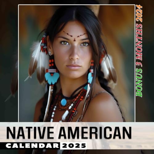Native American Calendar 2025 with Traditions and Art