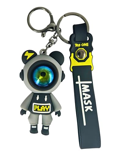 Image of OTTAVO Cute Cartoon 3D Silicone High -Quality PVC Material Keychain, Suitable for Boys and Girls - Pack of 1.