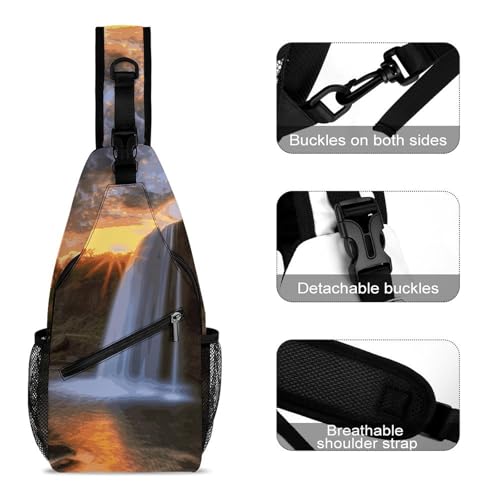 Bolso Crossbody Casual Deportivo para Senderismo miniatura 3
