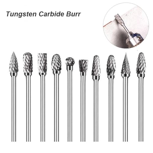 Fresa de carburo de tungsteno con punta de 3mm miniatura 3