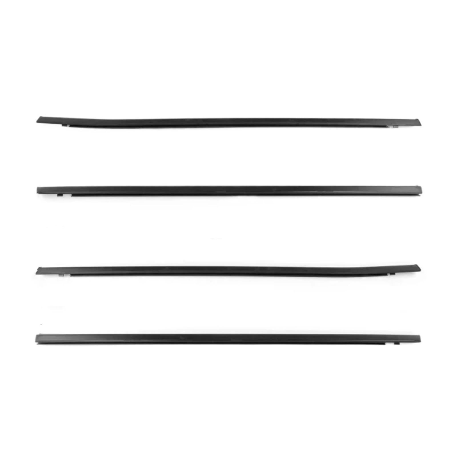 Yplvwsoyq One Color Car Window Seal Strip Compatible With Civic 2016 2017 2018 2019 4Pcs Car Window Weatherstrips Weather Trim Sealing Strips Auto Exterior Accessories