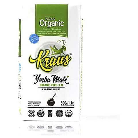 Yerba Mate Kraus Pure Leaf Organic 500g Cover