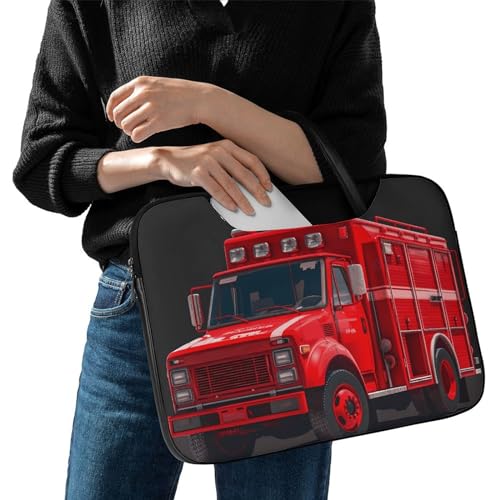 Bolso bandolera para laptop Red Car 17 pulgadas impermeable miniatura 7