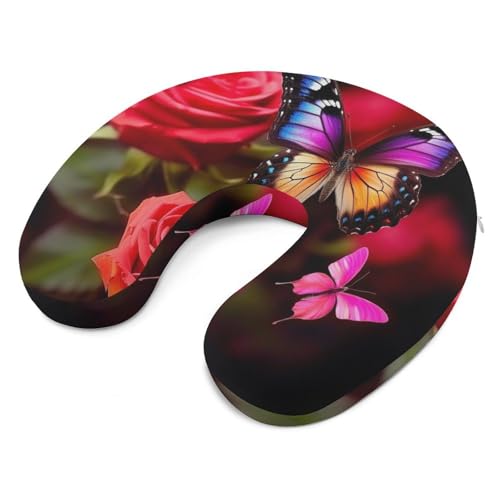 Almohada de Viaje de Material Memory Foam U miniatura 6