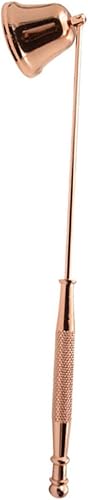 Miniatura 7 de TOPINCN Snuffer de velas, accesorio para extintor de velas con mango largo, hierro en forma de campana, extintor de velas, mecha, apagador de llama,