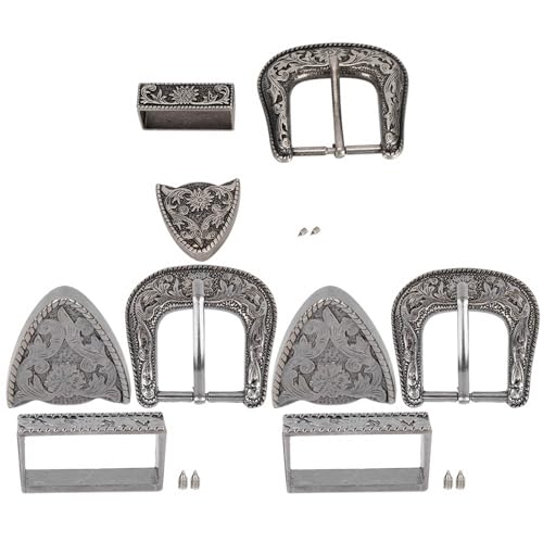 UPALDHOU Boucle de Ceinture, Design de Rodéo de Cowboy Vintage en Alliage, Taille Réglable pour Hommes, Femmes, Accessoires élégants (Diamètre intérieur 30mm)
