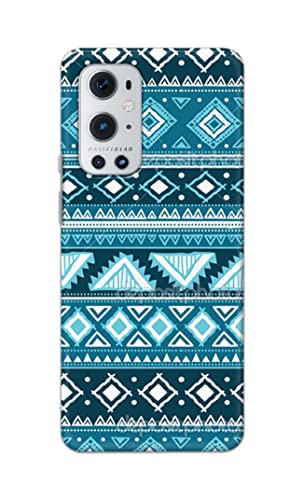 Image of PRINTFIDAA Coloured Tribal Pattern Hard Back Cover for OnePlus 9 Pro Back Cover -(P6) KAT1008