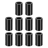 PATIKIL M8 Aluminum Spacers, 10 Pcs Metal Spacer Aluminum M8 x 1/2' OD x 1' L Aluminum Spacer Screw Standoff Round for 5/16' or M8 Screw Bolts