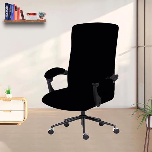 Image of Stretchable Office Chair Cover for Computer Chair Seat and Backrest