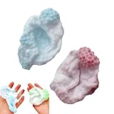 Balle Anti-Stress Croquante sous Vide, Balle De DéCompression à Rebond Lent Et Souple Modelable Et sous Vide, Jouets Anti-Stress Au Smoothie Au Raisin pour Enfants Et Adultes (*D)