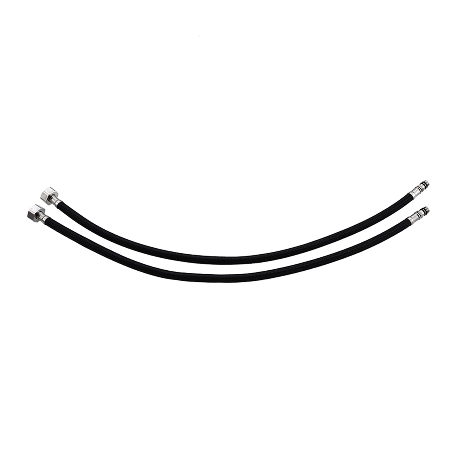 Youngran Cuivre Noir G1 / 2 "60cm / 80cm De Mélangeur Flexible/À Chaud Robinet d'alimentation en Eau des Tuyaux De Tuyaux De Robinet De Salle De Bain Leisurely