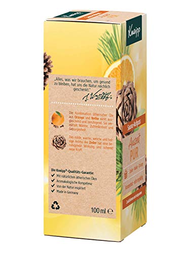 Kneipp Sauna-Aufguss Auszeit Pur Zeder, Nelke & Orange, 1er Pack (1 X 100 Ml)