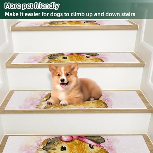 Almohadillas antideslizantes para escaleras de madera pack de 15 6