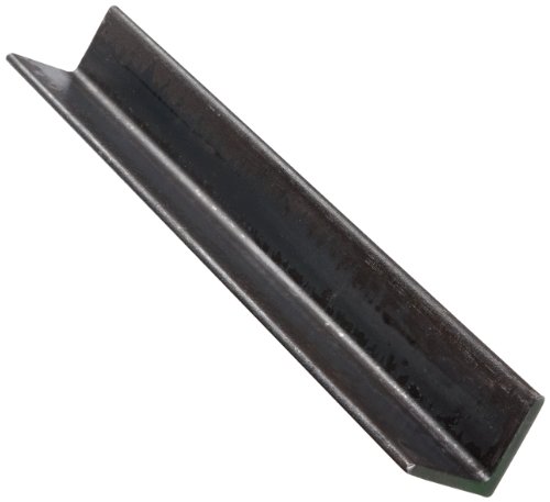 A36 Steel Angle, Unpolished (Mill) Finish, ASTM A36, Equal Leg Length, Rounded Corners, 1-1/4" Leg Lengths, 0.125" Wall Thickness, 48" Length, OnlineMetals