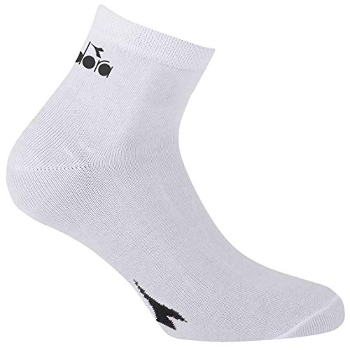 Diadora Homme Diadora Chaussettes Lowcut Diad/1lowx9 Chaussettes, Blanc, 39-42 - Image 3