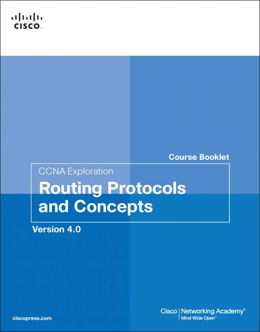Buy Ccna Exploration Course Booklet: Routing Protocols and Concepts, Version 4.0 — BookShops.in