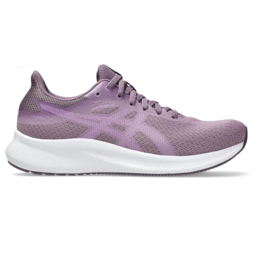 ASICS Women's Patriot 13 Running Shoes, 10, UBE/Lavender Glow