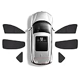 Pare Soleil pour Vitres de Voiture pour VW ID.7 (ab2023), Réduisent la Chaleur et Les Rayons UV, Pare Soleil pour Vitres Latérales, 4 Side Windows + 2 Quarter Windows