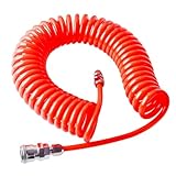 Ipetboom PU Luftkompressor Spiralschlauch Flexibler Druckluftschlauch mit...