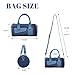 Arkefi Swing Bag Shoulder Bags for Women Denim Purse Patchwork Crossbody Evening Handbag Clutch