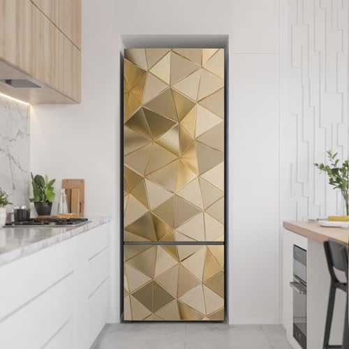 Vinilo para nevera de 70x190 cm autoadhesivo impermeable y resistente con diseño 3D 3
