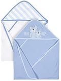 Organic Cotton Terry Hooded Towels, 2pk (Baby Boy)