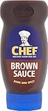 Chef Brown Sauce Squeezy 485g (17.1oz)