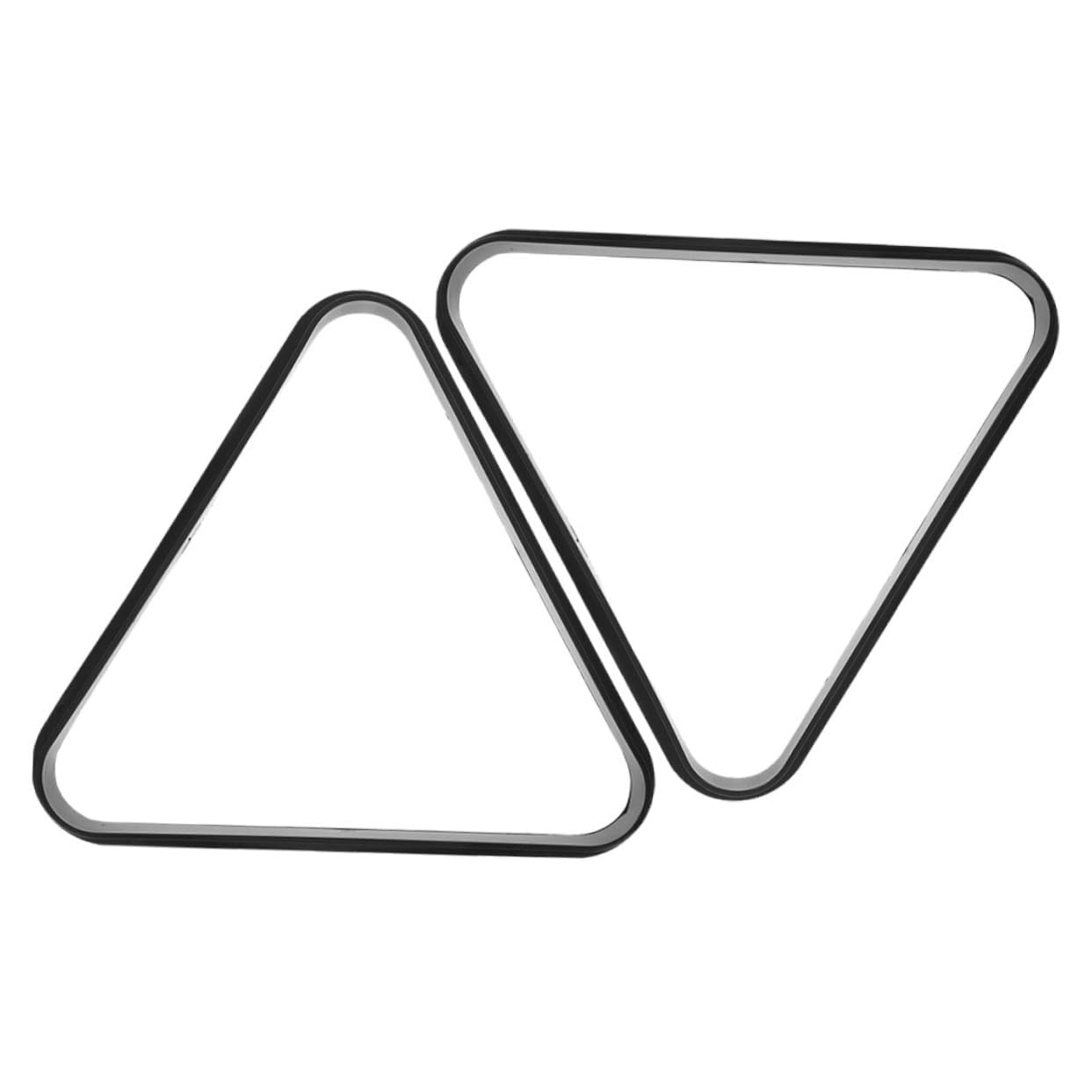 KONTONTY Billiards Triangle Rack for Pool Table Triangle Billiard Frame Mini Pool Ball for Beginners